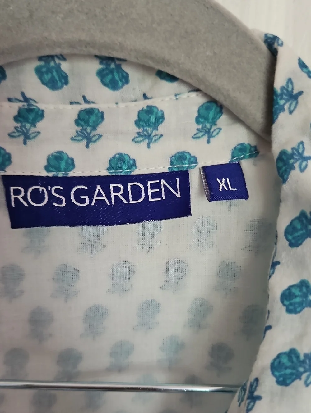 Anthropologies. Ro's GARDEN Deauville  Coastal, Beachy Dress  Xl